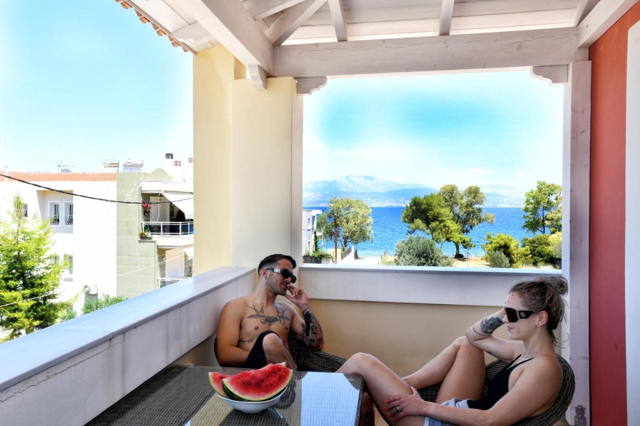 Livas Almyri Seafront Flat Apartment Kato Almiri Exterior photo